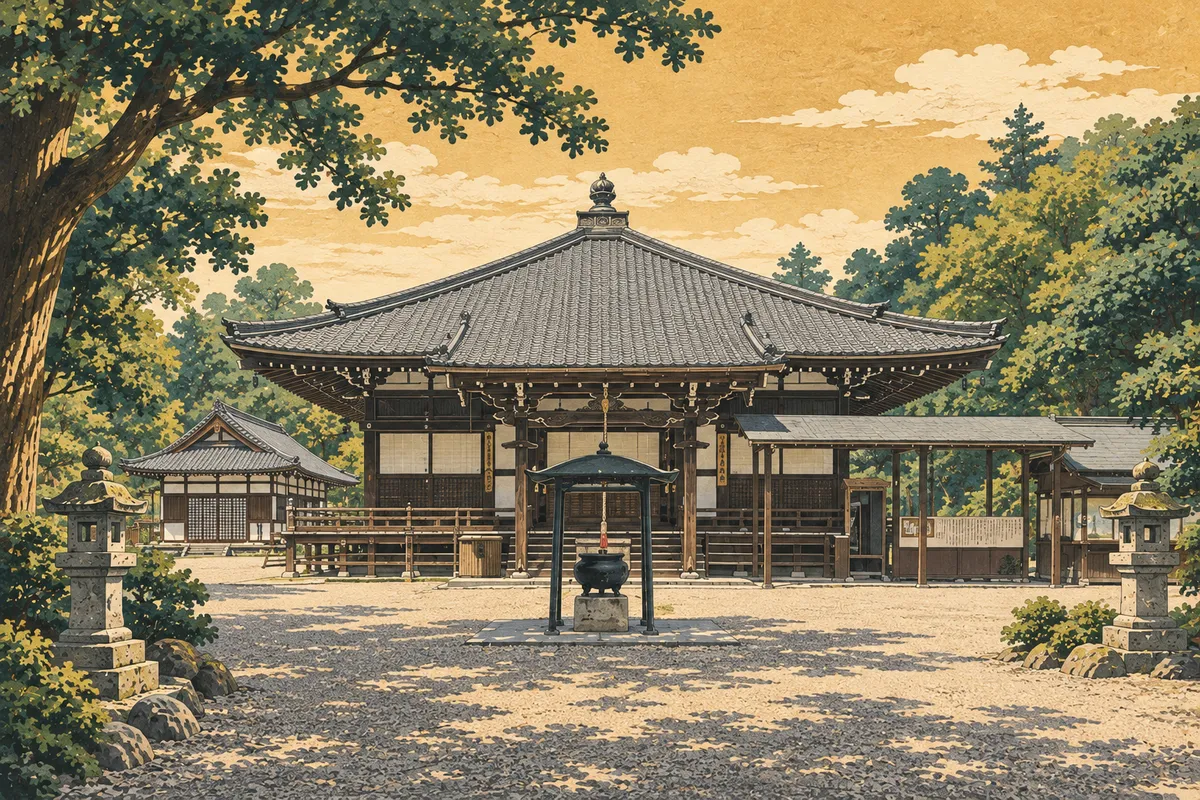 Daian-ji 사찰