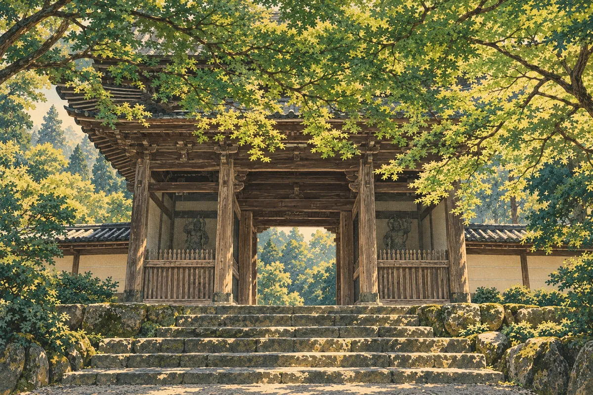 Jingo-ji 사찰
