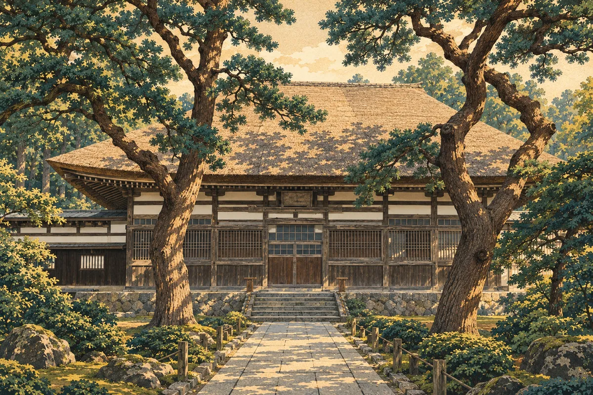 Tentoku-ji 사찰