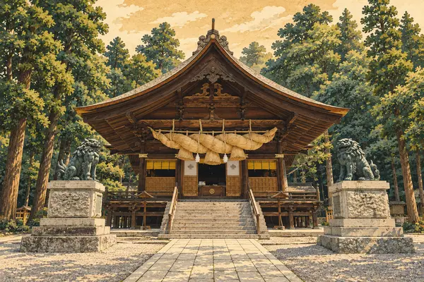Suwa Taisha Shimosha Akimiya