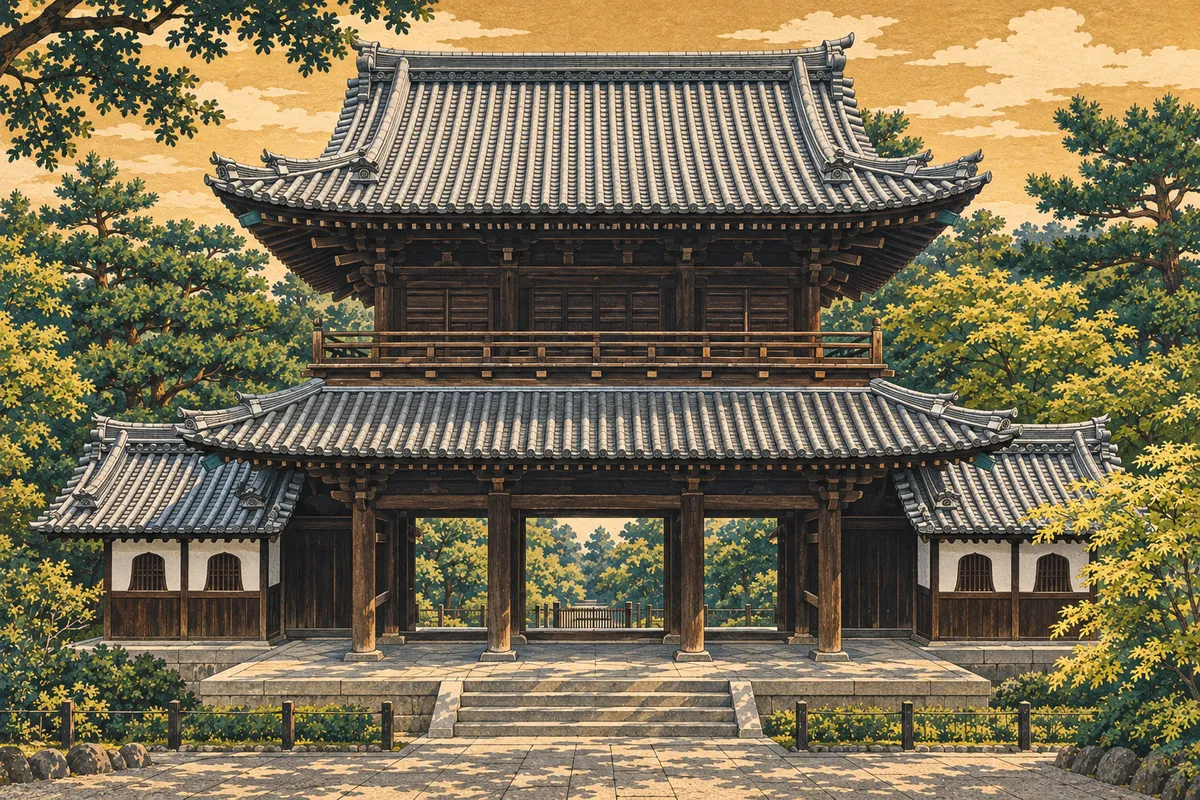 Kennin-ji 사찰