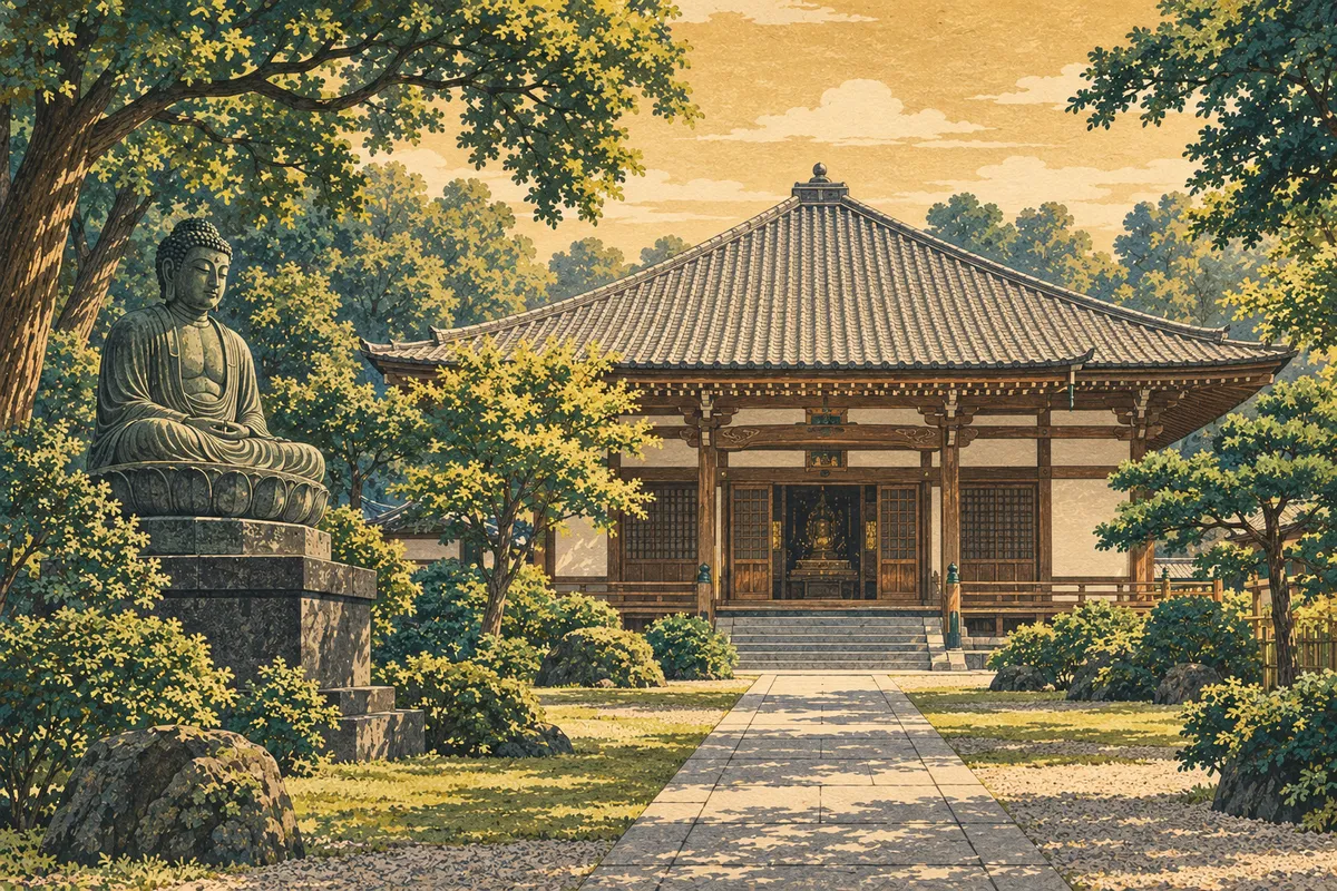 Tennō-ji 사찰
