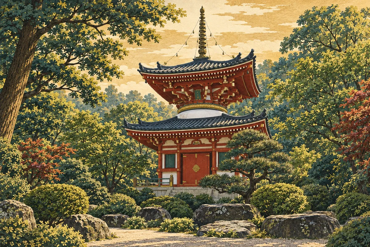 Anraku-ji-Tempel