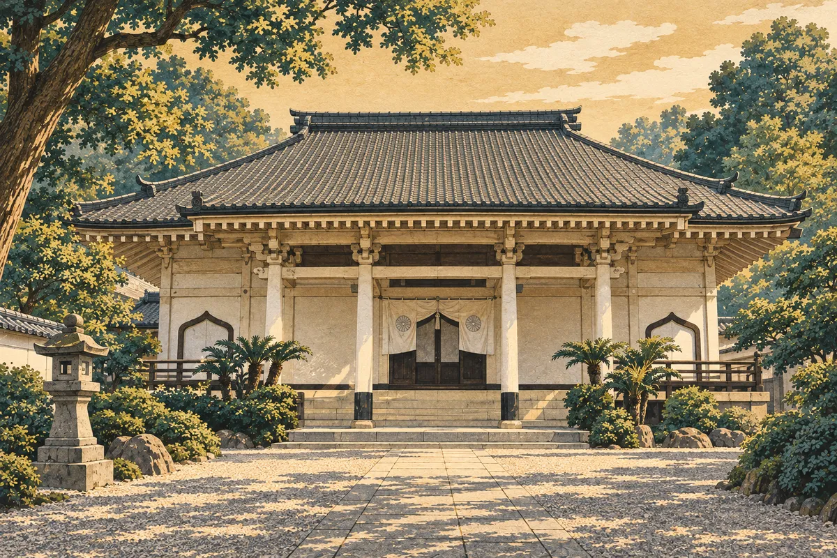 Honzen-ji 사찰