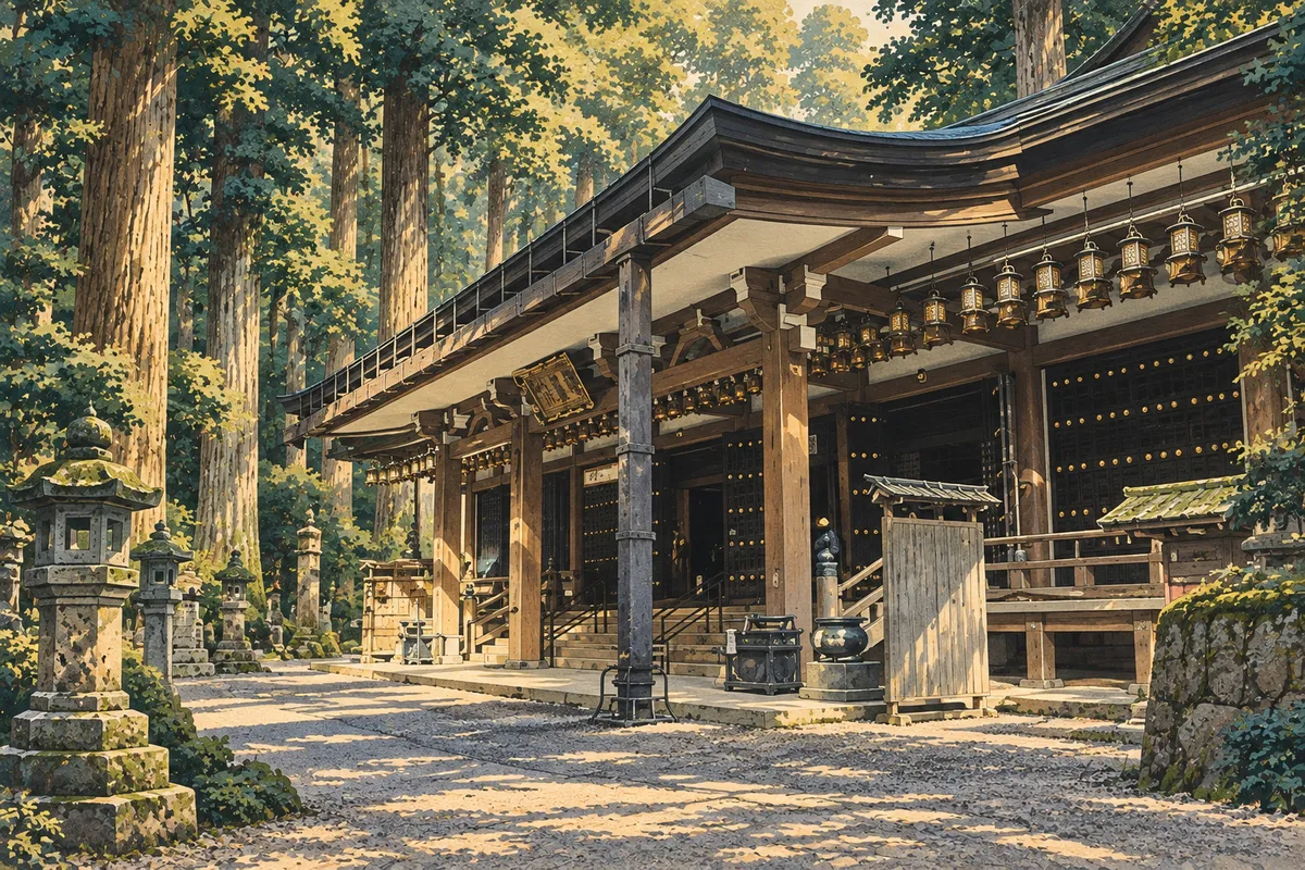 Okuno-in 사찰