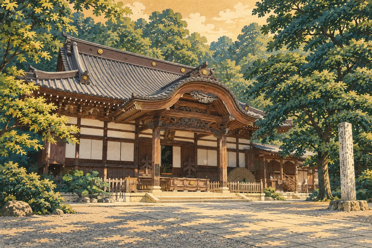 Jindai-ji-Tempel