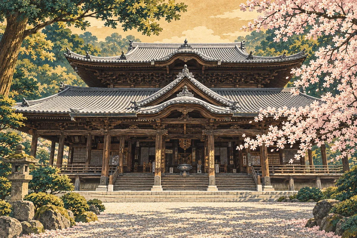 Kokawa-dera-Tempel