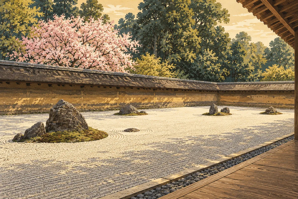 Ryōan-ji 사찰