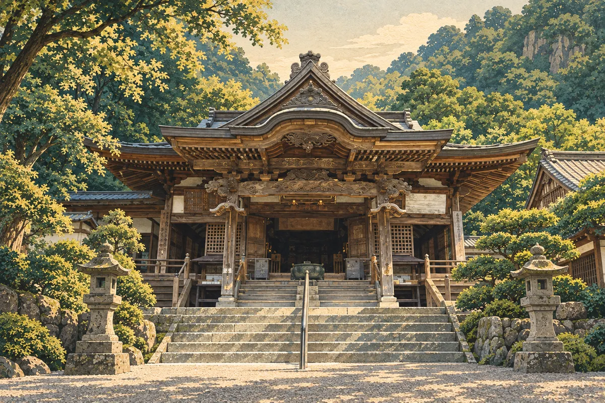 Ōkubo-ji 사찰