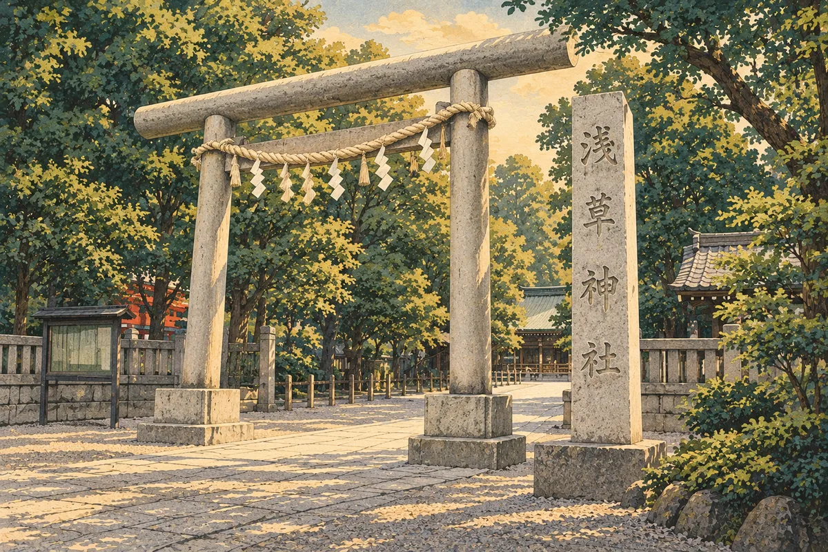 Asakusa-Schrein