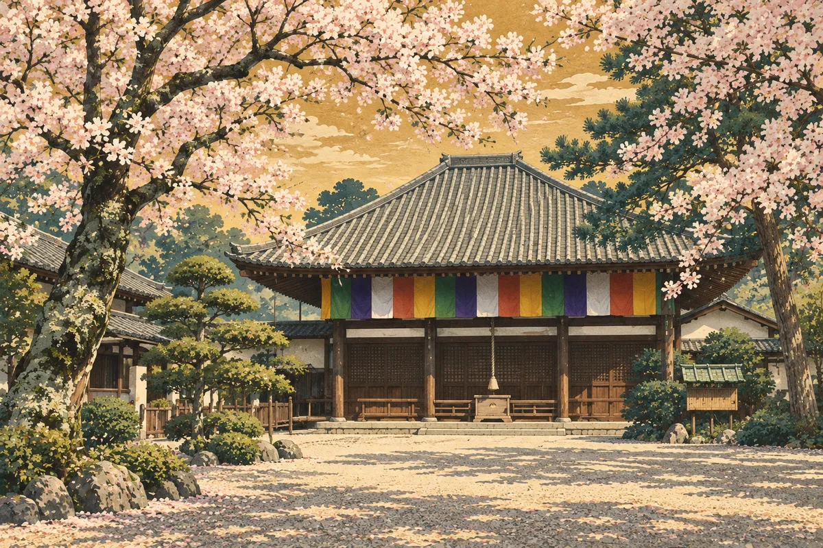 Asuka-dera 사찰