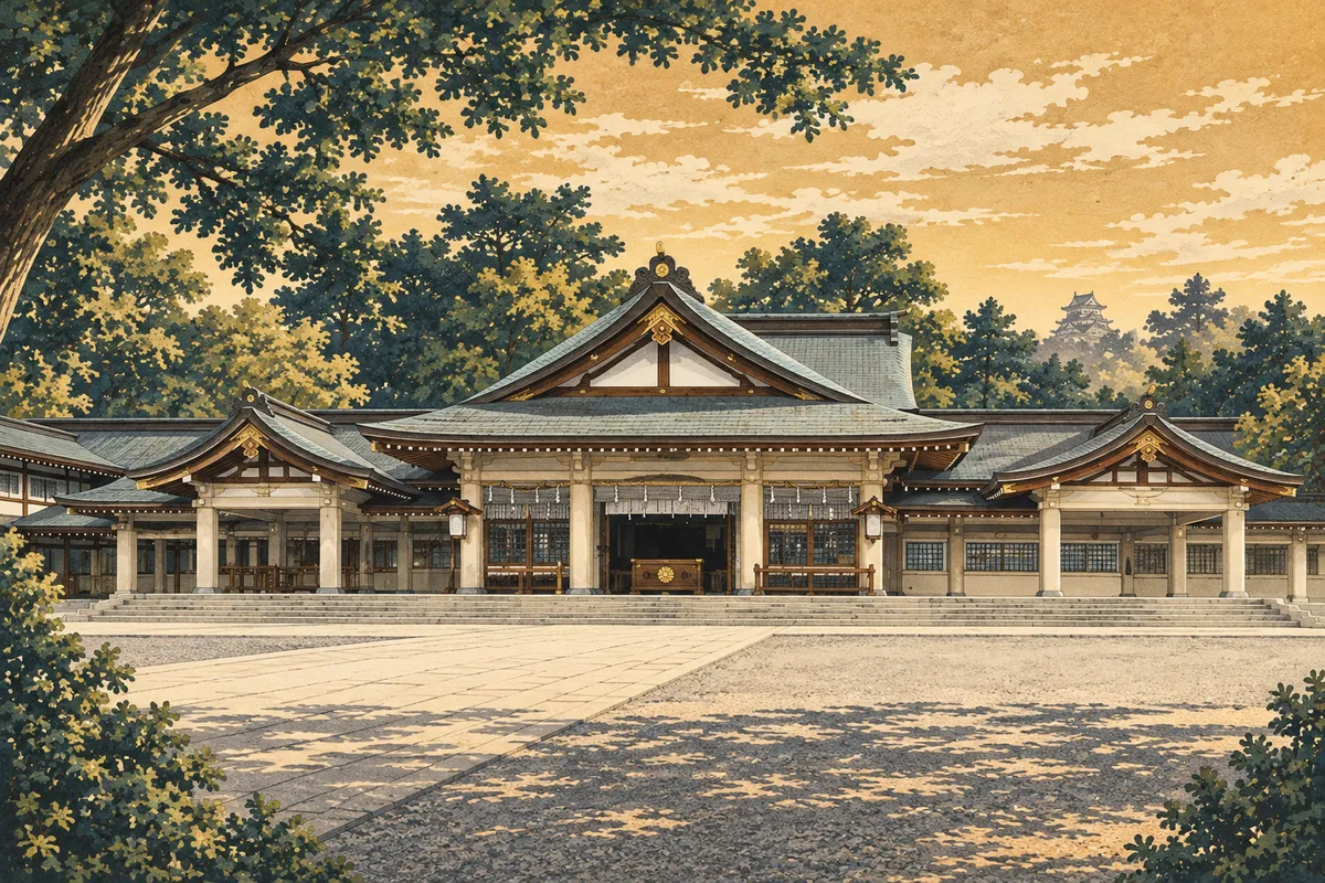 Hiroshima Gokoku-Schrein